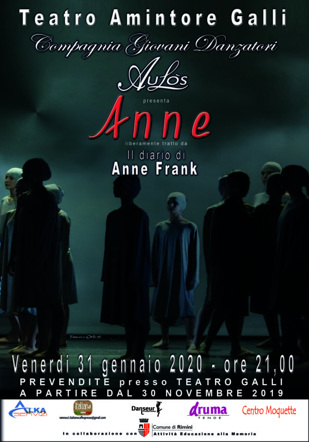 Anne - liberamente tratto da Il Diario di Anne Frank